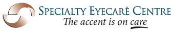 Specialty Eyecare Centre The Accent is On Care Logo