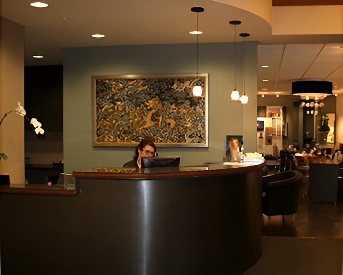 inside our office