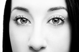 Closeup of a Womans Eyes